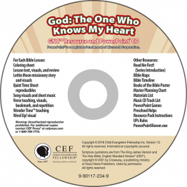 God: The One Who Knows My Heart Resource & PPT CD