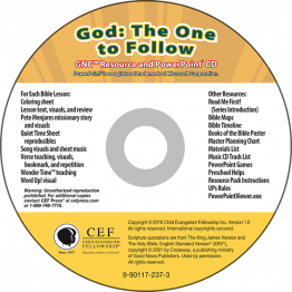 God: The One to Follow Resource & PPT CD