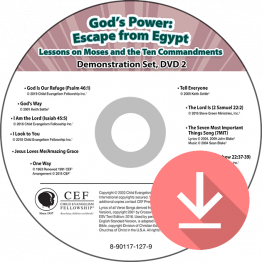 God's Power: Escape from Egypt Song Video Album MP4 'Download'