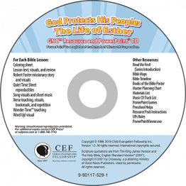 God Protects His People: The Life of Esther Resource & PPT CD