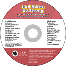 God Rules: Be Strong (Daniel) Resource & PPT CD