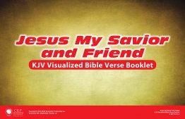 Jesus: My Savior and Friend - Verse Visual KJV