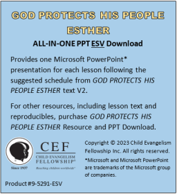 God Protects His People: The Life of Esther All-In-One PPT ESV 'Download'