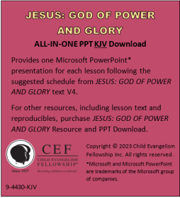 Jesus: God of Power and Glory All-In-One PPT w/ videos KJV 'Download'