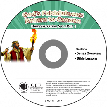 God's Faithfulness: Return to Canaan Demo DVD Set