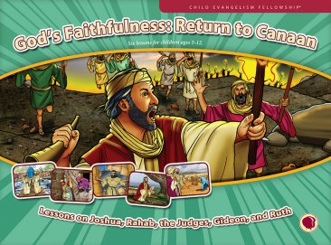 God's Faithfulness: Return to Canaan - Flashcard visuals