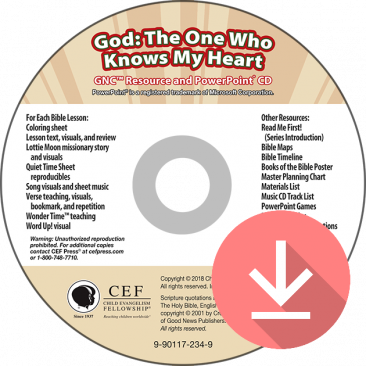 God: The One Who Knows My Heart Resource & PPT Download