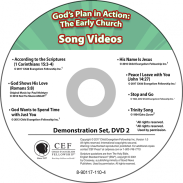 God's Plan in Action: The Early Church Demo DVD Set