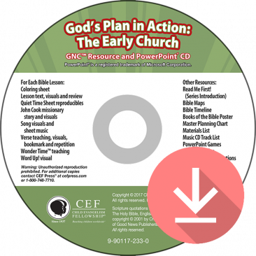 God's Plan in Action: The Early Church Resource & PPT Download