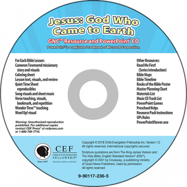 Jesus: God Who Came to Earth Resource & PPT CD