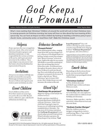 God Keeps His Promises! Resource & PPT Download