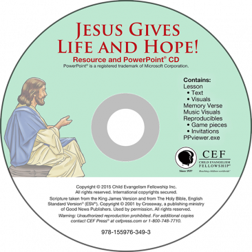 Jesus Gives Life and Hope (Easter) Resource & PPT CD