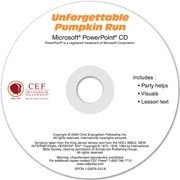 The Unforgettable Pumpkin Run PowerPoint CD